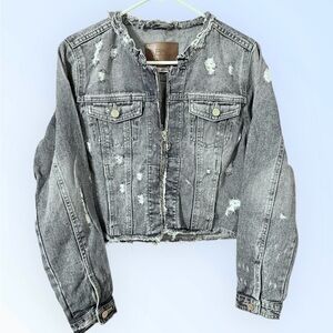 BBJ Distressed Denim Jacket
